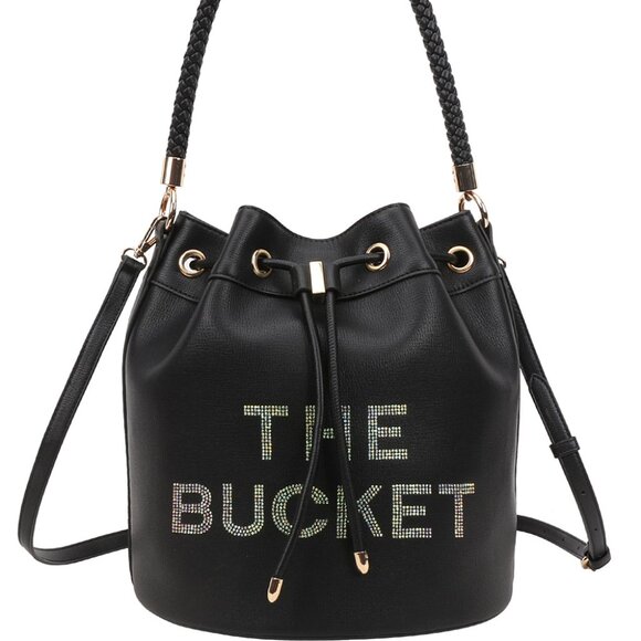 Handbags - Black THE BUCKET Bag